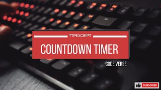 countdown timer with TypeScript Nodejs inquirer and chalk [upl. by Poppy]