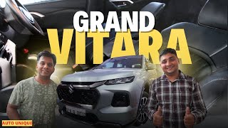 ये है Grand Vitara Top model with Air bag Seat Cover only at AUTO UNIQUE [upl. by Nitsirc]