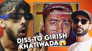 DISS TO GIRISH KHATIWADA 😱 RZE  GIRISH CHADDIWALA Reaction [upl. by Victoir]