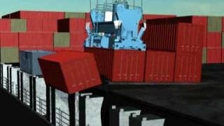 NMSA amp OSHA  Longshore Safety Video 4  Container Falling from Ship [upl. by Iyre174]