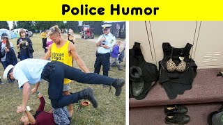 Awesome Police With A Sense Of Humor Part 2  Memes Time [upl. by Atnauq921]