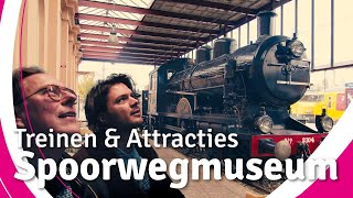 Het Spoorwegmuseum in Utrecht  Is Het Een Uitje Waard [upl. by Ocimad]