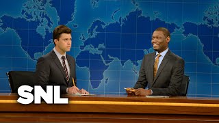 Weekend Update Headlines from 10414 Part 1  SNL [upl. by Mccandless457]