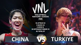 China vs Turkiye  Gold Medal Match  Womens VNL 2023 [upl. by Affer]