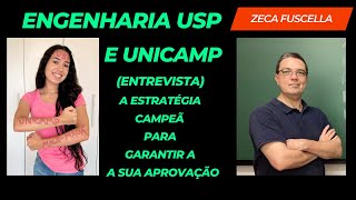 Aprovada em Engenharia USP e UNICAMP  Entrevista com Nicole Maia [upl. by Jolenta]