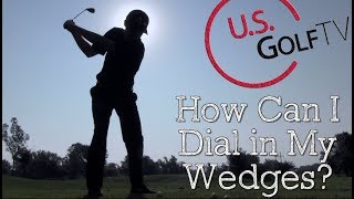 Practicing Different Distances with Wedges [upl. by Claudian]