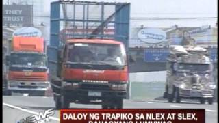 Light traffic at NLEX SLEX 2 days before Christmas [upl. by Jarin]