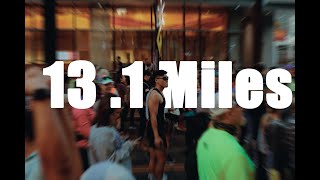 Running My First HALF MARATHON131 Miles VLOG [upl. by Towbin]