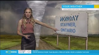 Kelsey McEwen at CTV Your Morning October 2016 [upl. by Der]