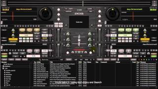 DJ Software tips PCDJ DEX 2  The Database Library and Search Features [upl. by Ball]