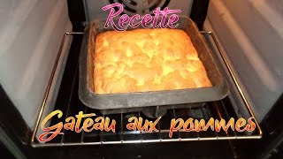 ♥♥♥ RECETTE GÂTEAU AUX POMMES FACILE ♥♥♥ [upl. by Conlee]