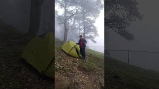 Camping Tent Camping rain camping solo camping camping in rain snow camping shorts [upl. by Daney297]