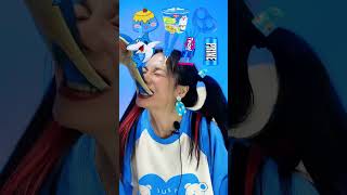 Random Blue food MUKBANG🐬shorts [upl. by Bak481]