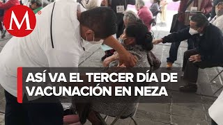 En Nezahualcóyotl van más de 98 mil adultos mayores vacunados contra covid [upl. by Rolecnahc]