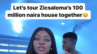 I toured Zicsaloma 100 Million Naira House [upl. by Emalia]