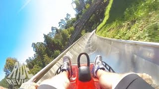 Frankenrodel  POV  Pottenstein Rodelbahn OnrideOffride [upl. by Erelia]