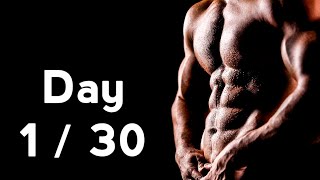 30 Days Six Pack Abs Workout Program Day 130 [upl. by Attennhoj]