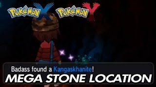 Pokemon X amp Y  Where To Find Kangaskhanite  Location [upl. by Silletram]