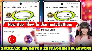 How To Use InstaUpGram App  Hindi  InstaUpGram App Ko Kaise Use Karen  InstaUpGram App Link [upl. by Iznek798]