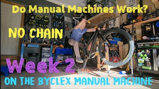 Do MTB Manual Machines Work Week 2 on the BYCLEX Manual Machine No Chain mtb mountainbiking [upl. by Nicholas]