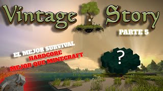 Encuentro Unos De los Mejores Objetos De Este Juego Hardcore Ultra Realista Vintage Story 5 [upl. by Euginimod]