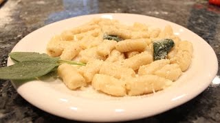 Ricotta Gnocchi Recipe  OrsaraRecipes [upl. by Nwahsram868]