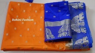 Paithani saree blouse back neck designcutting and stitching back neck [upl. by Chamberlain]