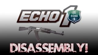 Echo 1 AKStyle Airsoft Rifle Disassembly [upl. by Ainezey101]