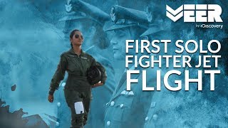 Women Fighter Pilots E1P5  First Solo Flight in Fighter Aircraft  Veer by Discovery [upl. by Nylsaj]