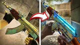 AS PRIMEIRAS SKINS do CSGO as mais antigas da história [upl. by Cordie]