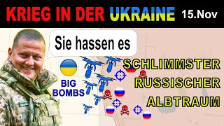 15Nov ENTFESSELT DEN KRAKEN  SCHWERE ANGRIFFSOKTOKOPTER im Einsatz  UkraineKrieg [upl. by Arika]