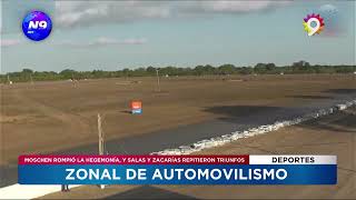 ZONAL DE AUTOMOVILISMO  NOTICIERO 9 [upl. by Ahsac218]