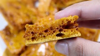 Honeycomb Recipe by Edible Bites [upl. by Hagan]