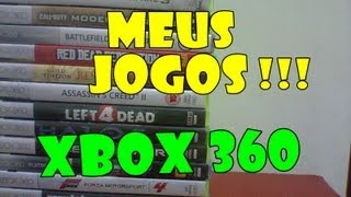 Meus jogos de XBOX 360 Atualizado coleção [upl. by Liartnod28]