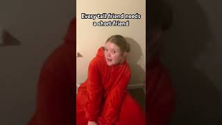 I think I strangled her 😭Grottiebff funny fail shorts [upl. by Hodess259]