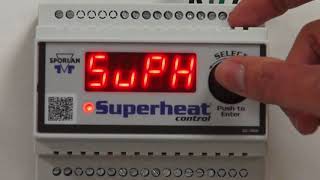 HVACR How To Sporlan Superheat Kelvin Controller Setup [upl. by Hannie]