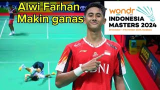 Q FINAL Alwi FARHAN INA vs HANG yu TPE  BNI by wondr masters Indonesia 2024 [upl. by Jackie]