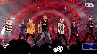 EXO 엑소  LOTTO louder 인기가요 Inkigayo 20160828 [upl. by Gunner769]