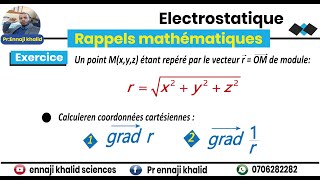 Expression de gradr et grad1r [upl. by Jarid]