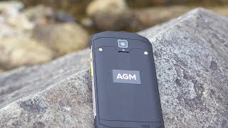 AGM A8 Design and Specs DisplayAndroid 70 out of box [upl. by Naux638]