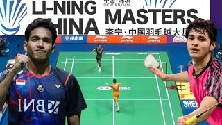 Chico Wardoyo INA VS Priyanshu Rajawat IND  Round Of 32 Li Ning China Masters Badminton 2024 [upl. by Janka]