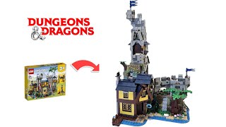 ReviewLEGO Dungeons amp Dragons 31120 Alternative Build [upl. by Meid]