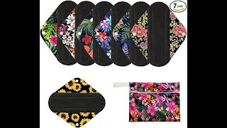 Reusable Cloth Pads review AMAZON [upl. by Vernon]