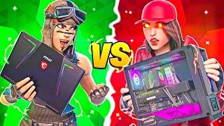 10000 PC VS WORLDS Best Laptop In Fortnite [upl. by Kcirrem132]