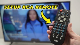 How to Program Your RCA Universal TV Remote [upl. by Yro]