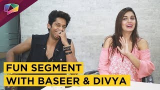 Baseer And Divya Plays LoveLust and Relationship With India Forums Exclusive [upl. by Gizela]