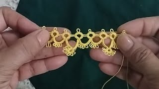 Simple Lace design Tutorial for beginners step by step Guide [upl. by Zel]