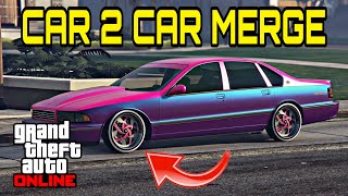 WORKING ON ALL CONSOLES CAR 2 CAR MERGE GLITCH  GTA 5 ONLINE  AFTER NEW DLC 168 [upl. by Hamian338]