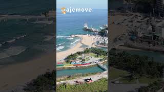 강릉 정동진 모래시계공원 드론촬영 Gangneung Jeongdongjin Beach Drone Video 정동진 모래시계공원 드론촬영 shorts [upl. by Sirej641]