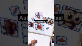 Autumn Puzzles with CONNETIX Magnetic Tiles playwithianis [upl. by Gabrielson]